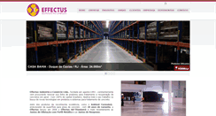 Desktop Screenshot of effectus.com.br