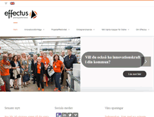 Tablet Screenshot of effectus.se